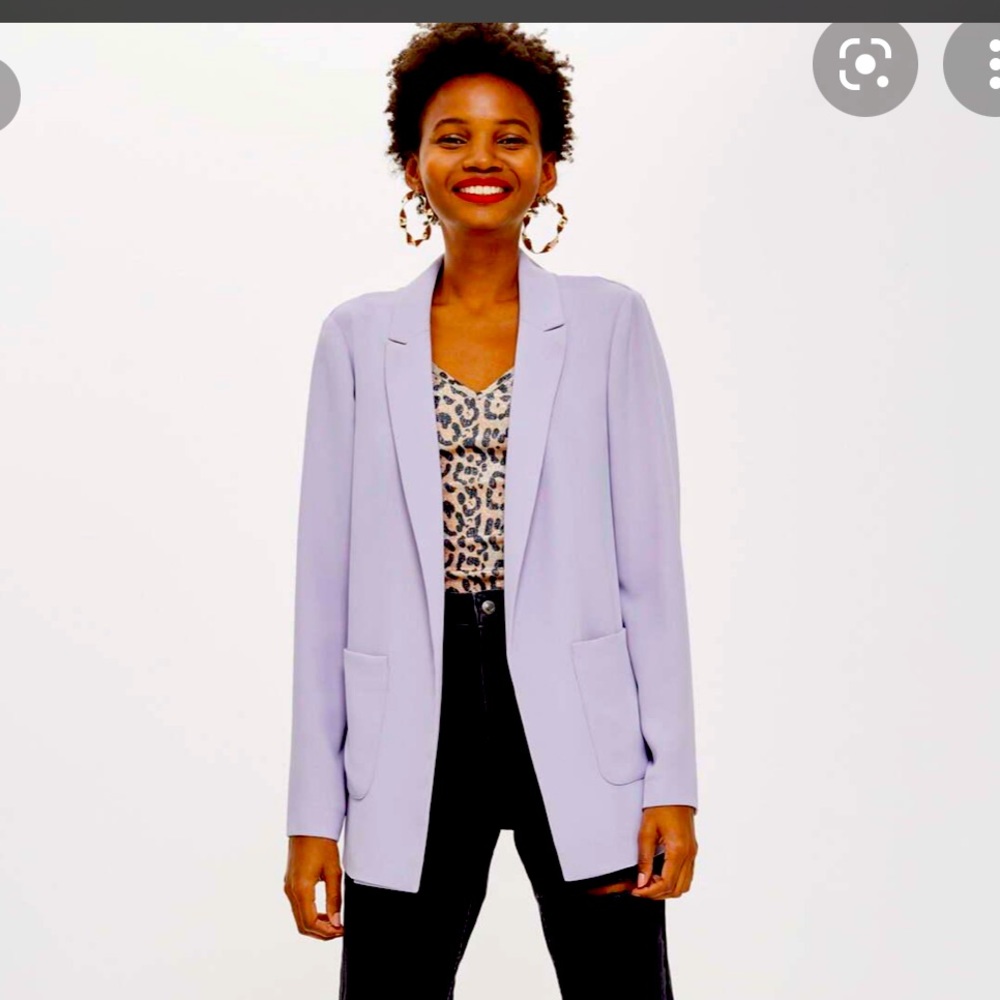 Top shop lilac blazer